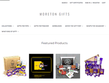 Tablet Screenshot of moreton-gifts.com